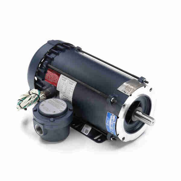 Leeson 1 Hp Brake Motor, 3 Phase, 1800 Rpm, 230/460 V, 56 Frame, Tefc 119561.00